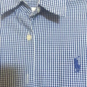 Ralph Lauren Sport blue gingham button up